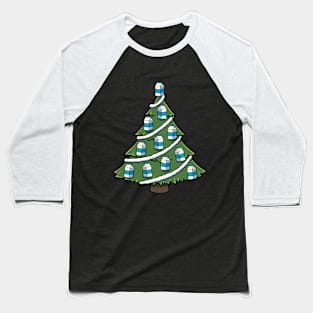 Milk Carton Christmas Tree Baseball T-Shirt